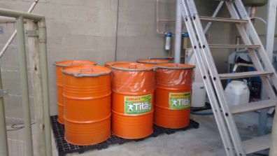 Resíduos classe I separados para correta destinação